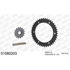 AFAM Chain Sprocket Kit Steel Honda VFR 800 X Crossrunner 2011-2014
