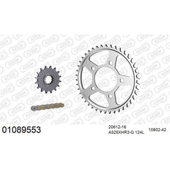 AFAM Chain Sprocket Kit Steel Honda CRF 1000 2016-2019