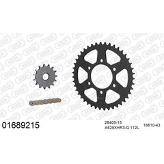 AFAM Chain Sprocket Kit Steel Kawasaki Z 1000 ABS 2014-2016