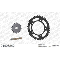 AFAM Chain Sprocket Kit Steel Suzuki GSX 1300 R Hayabusa 2008-2012