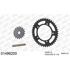 AFAM Chain Sprocket Kit Steel Suzuki GSF 1250 S Bandit 2007-2016