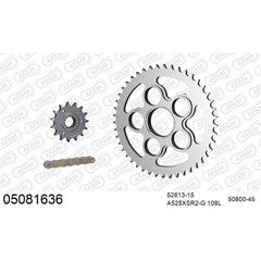 AFAM Chain Sprocket Kit Steel Ducati 821 Hypermotard 2013-2015