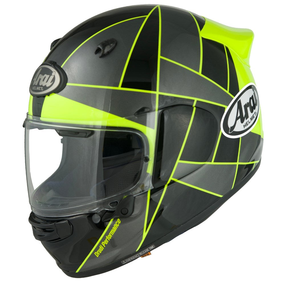 Arai Quantic Peak Ylw