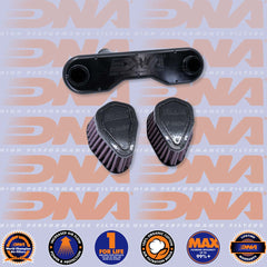 HONDA MONKEY 125 18-21 STAGE 3 AIRBOX KIT MK2 *RUBBER TOP* - AK-H1N19-S3-MK2-R