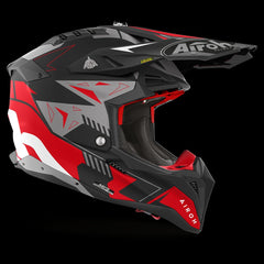 Airoh AVIATOR 3 'SPIN' RED MATT