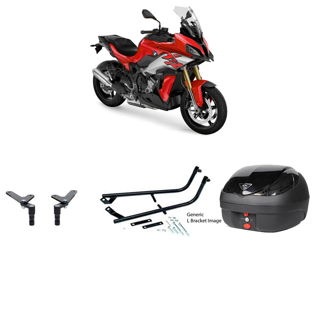 V36 Wizard Black Topbox Kit S 1000 XR 20-25 - B050V36BPBLK