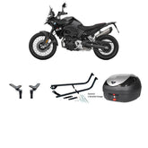 V36 Wizard Silver Topbox Kit F 900 GS 24-25 - B052V36BPSIL