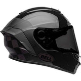 BELL STAR DLX MIPS SPECIAL EDITION LUX CHECKERS MATTE GLOSS BLACK/ROOT BEER