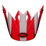BELL S/P - MX-9 MIPS PEAK DASH MATT GRY/INFRAREDRED/BLK #