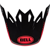 BELL S/P - MOTO-9 MIPS PEAK LOUVER BLK/RED #