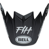 BELL S/P - MOTO-9S FLEX PEAK FASTHOUSE MC CORE MATT BLK/YEL #