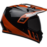 BELL MX-9 ADVENTURE MIPS DASH - BLACK/RED/WHITE