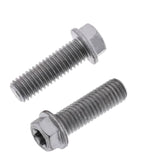 Bolt Euro 8x25mm Flange Bolt (Pack of 10)