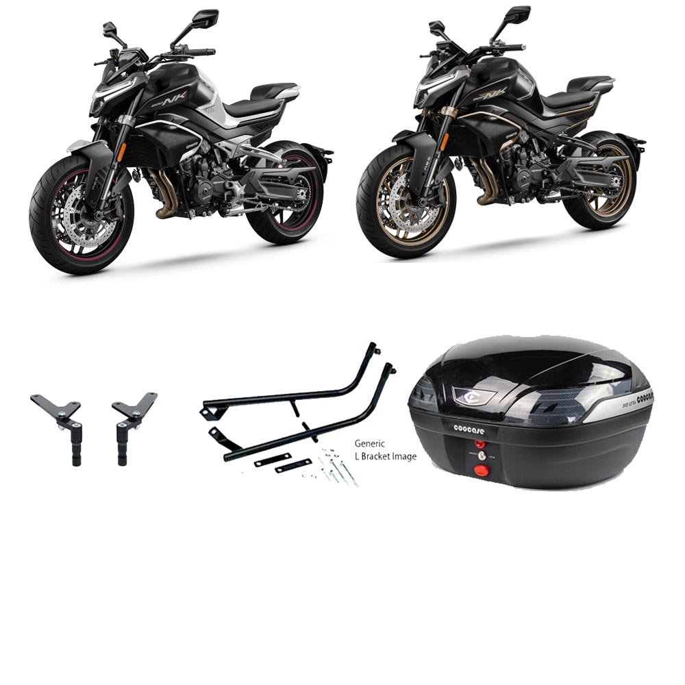 S48 Astra Black Topbox Kit 800 NK ADVANCE & SPORT 23-25 - CF005S48BPBLK