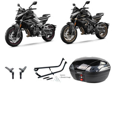 S48 Astra Black Topbox Kit 800 NK ADVANCE & SPORT 23-25 - CF005S48BPBLK