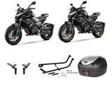 V36 Wizard Silver Topbox Kit 800 NK ADVANCE & SPORT 23-25 - CF005V36BPSIL