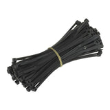 Whites Cable Ties 300 x 7.6mm (100/Bag) - Black