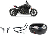 S48 Astra Black Topbox Kit 1260 XDIAVEL (V2) 16-21 & XDIAVEL S (V2) 16-23 - D047S48BPBLK