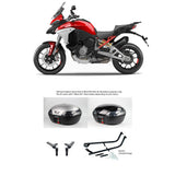 S48 Astra Black Topbox Kit 1160 MULTISTRADA (V4), S & S SPORTS 21-24 - D057S48BPBLK