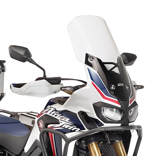 GIVI WINDSCREEN TRANSPARENT - HONDA CRF1000L AFRICA TWIN 16-19 / ADV SPORT 18-19