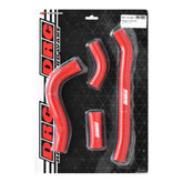 DRC Radiator Hose Kit - Honda CRF250R ('22-) - Red