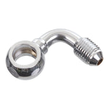 Whites Brake - 10mm Banjo - 90°@90 Chrome Steel