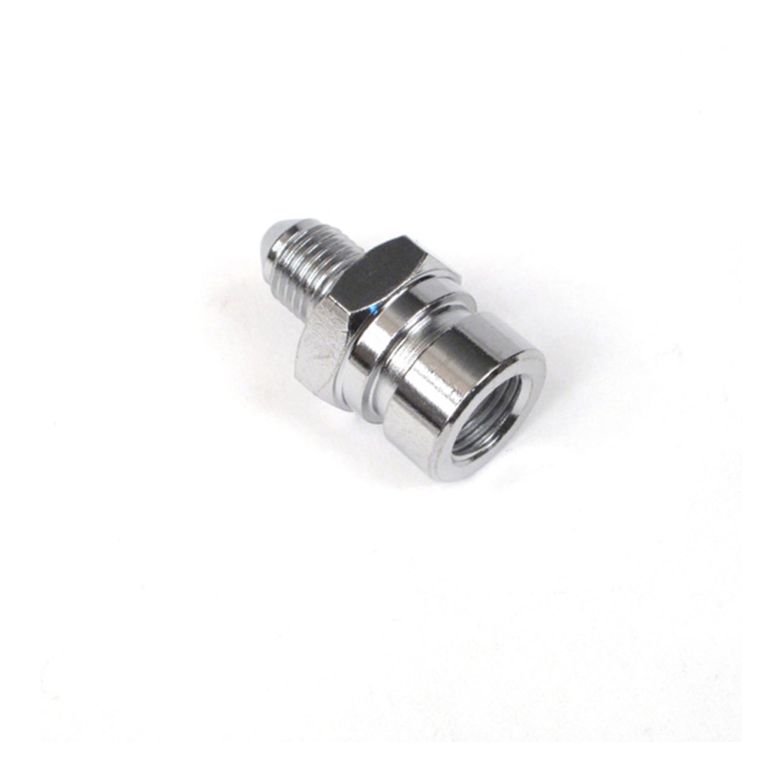 Whites Brake - Female Adapt 3/8-10mmX1.0 Convex Chrome Steel