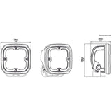 Denali D4 LED Light Pod - DataDim™ Technology - Single
