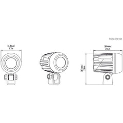 Denali DM LED Light Pod - DataDim™ Technology - Single