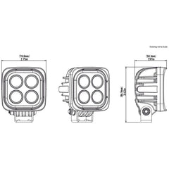 Denali S4 Led Light Pod - DataDim™ Technology - Single