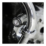 Denali Engine Guard / Frame Light Mount/ 32-38mm Diametre Tubes - Chrome
