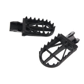 Zeta Wide Chromoly Mid Foot Pegs - Honda CRF110F ('19-)