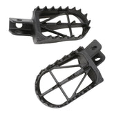 Zeta Wide Chromoly Mid Foot Pegs - Kawasaki KLX110 / KLX110L / Suzuki DR-Z50 / D