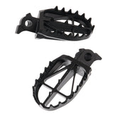 Zeta Wide Chromoly Ultra-Wide Foot Pegs - Yamaha YZ125 / YZ250 ('99-) / YZ250F /