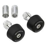 Zeta Bar End Sliders (2 Pack) - Black