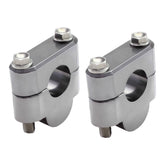 Zeta Handlebar Rise Kit 19mm Height - 22.2mm Bar - Titanium