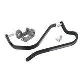 Zeta Armour Handguards Bent for 28.6mm Handlebars with U-Clamp - Black