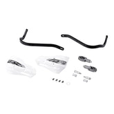 Zeta Armour XC Handguard Kit for 22.2mm Handlebars - Black / White