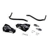 Zeta Armour XC Handguard Kit for 22.2mm Handlebars - Black / Black