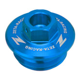 Zeta Oil Filler Plug - KTM / Husqvarna - Blue
