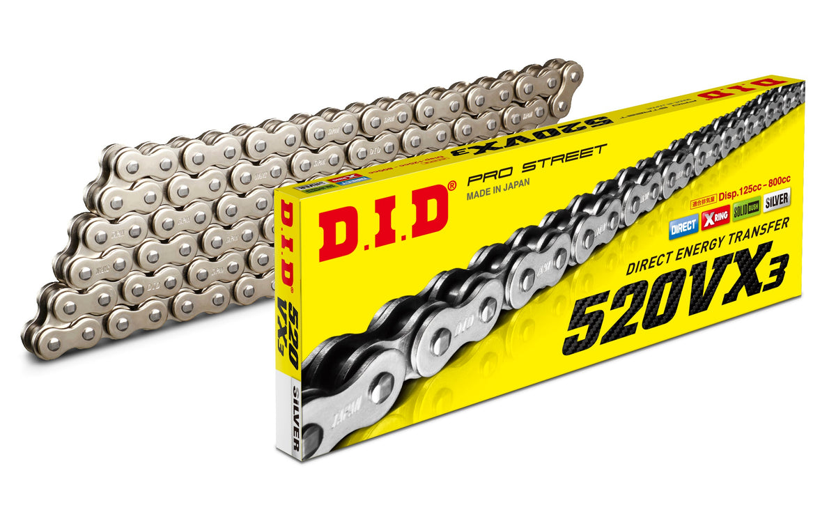 520VX3 S&S -120 FB PRO STREET X-RING SILVER