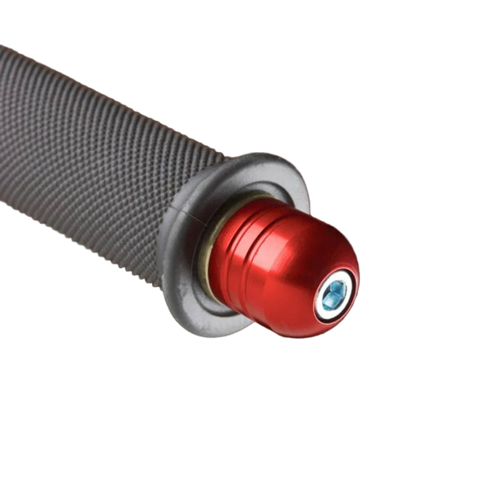 RENTHAL ROAD BAR ENDS RED (E192)