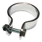 Whites Exhaust Clamp 1 1/2 Chrome 38mm