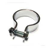 Whites Exhaust Clamp 1 5/8 Chrome 41mm