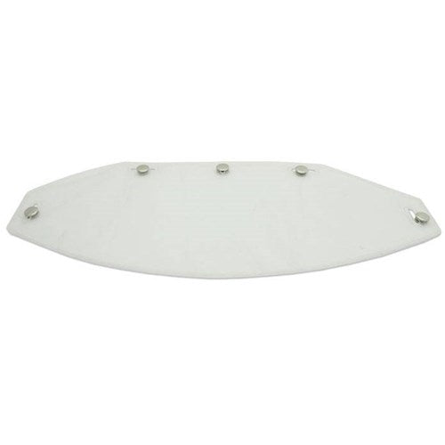 5 Stud Universal Flat Visor Clear