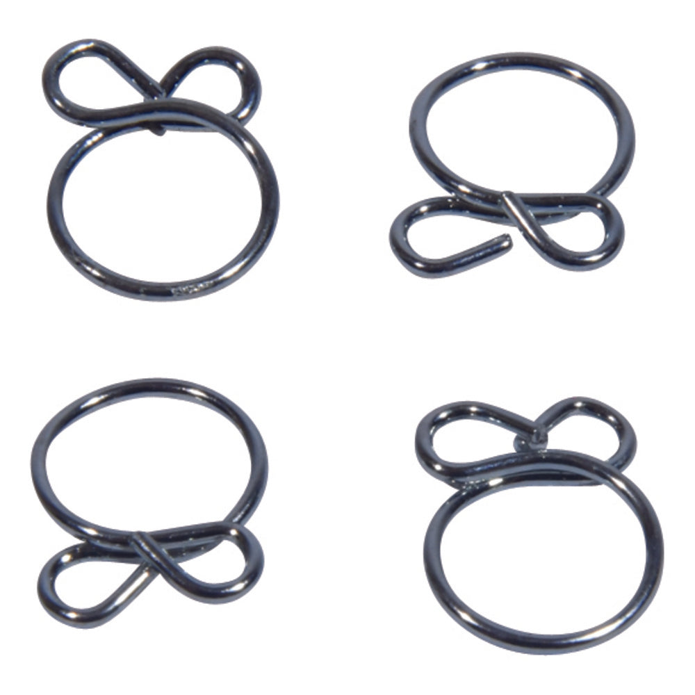 Hose Clamp Refill Kit - Contains 4 Wire type clamps 7.6mm I.D. (FS013-0029)