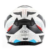 918 FLIP-UP FUSION GLOSS WHITE BLACK RED