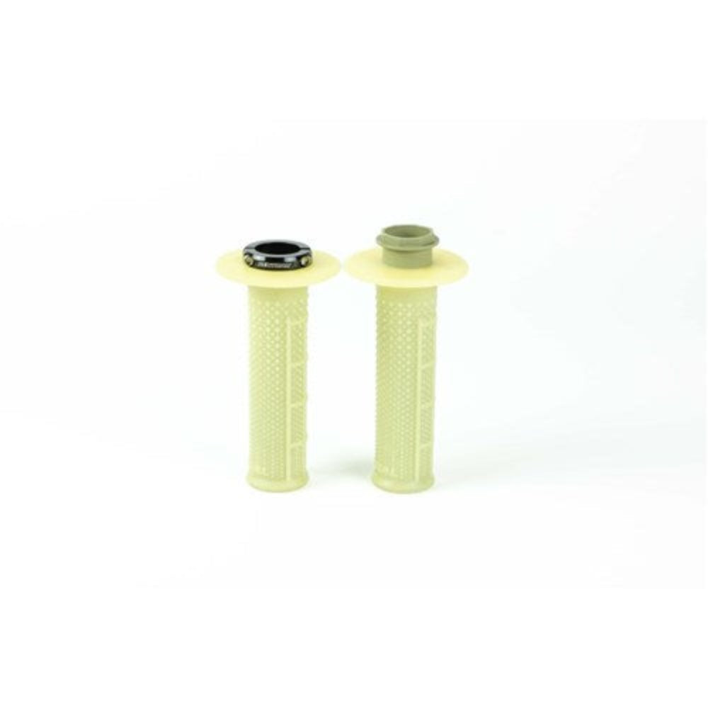 RENTHAL GRIPS MX R-WORKS LOCK-ON TAPERED/HALF WAFFLE - ARAMID (G240)