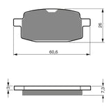 GOLDfren Brake Pads Sintered Sports GF114 - S3 ( PH117 )