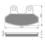 GOLDfren Brake Pads GF234 - S3